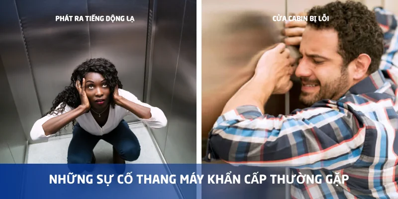 Những Sự Cố Thang Máy Khẩn Cấp Thường Gặp