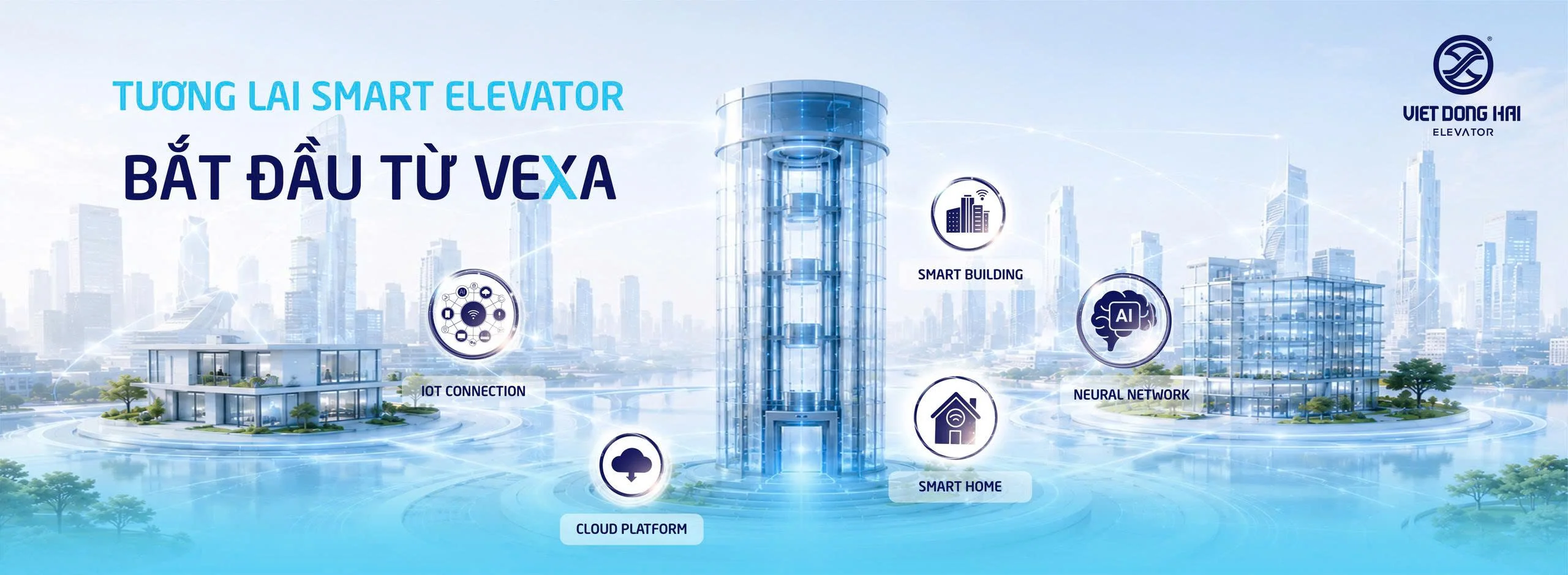 Tương Lai Của Thang Máy Thông Minh Bắt Đầu Từ VEXA
