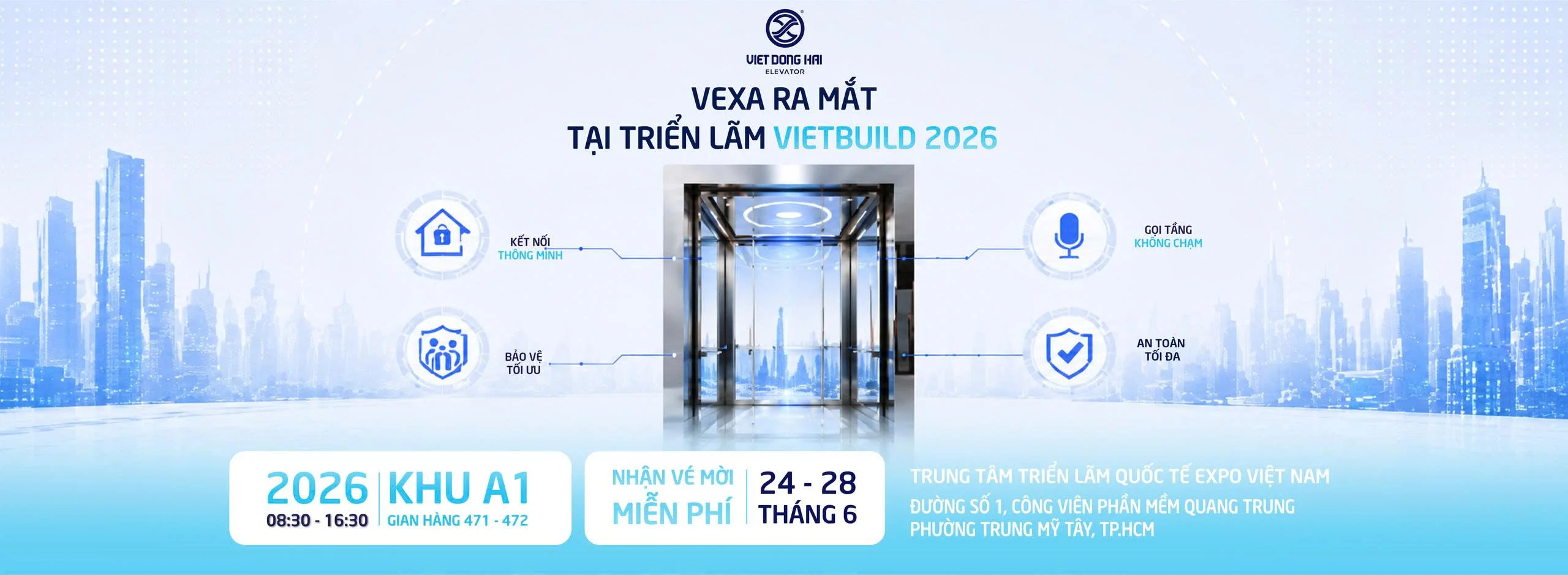 VEXA Được Giới Thiệu Tại Vietbuild 2026

