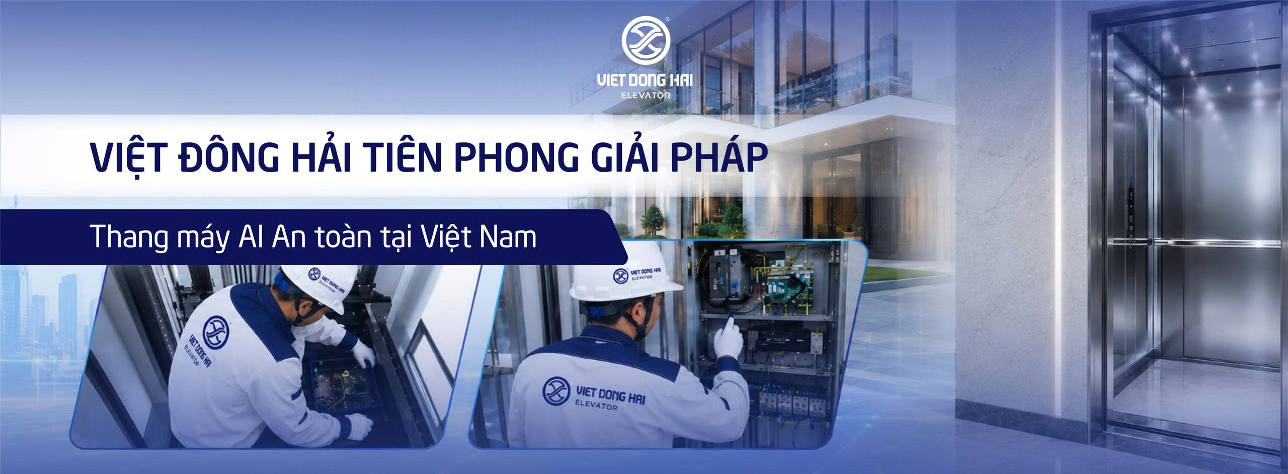 Giải pháp thang máy bảo vệ an toàn chủ động toàn diện cho công trình 4.0.
