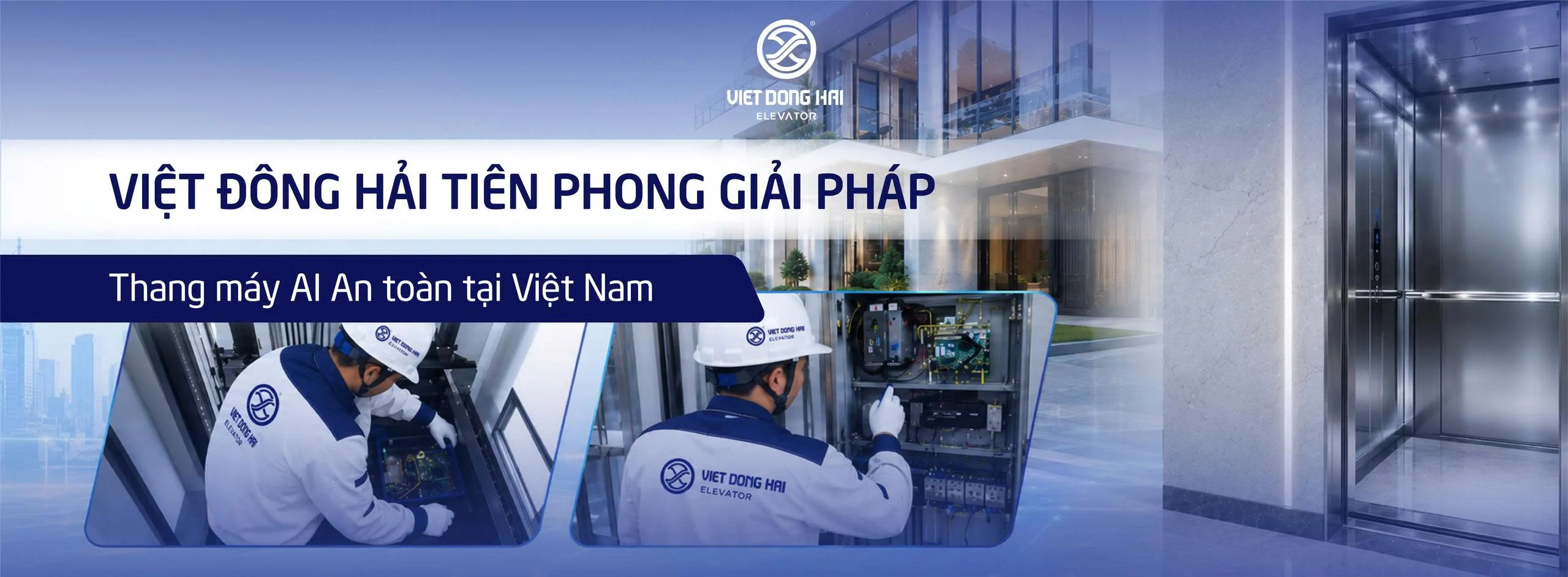 Giải pháp thang máy bảo vệ an toàn chủ động toàn diện cho công trình 4.0.