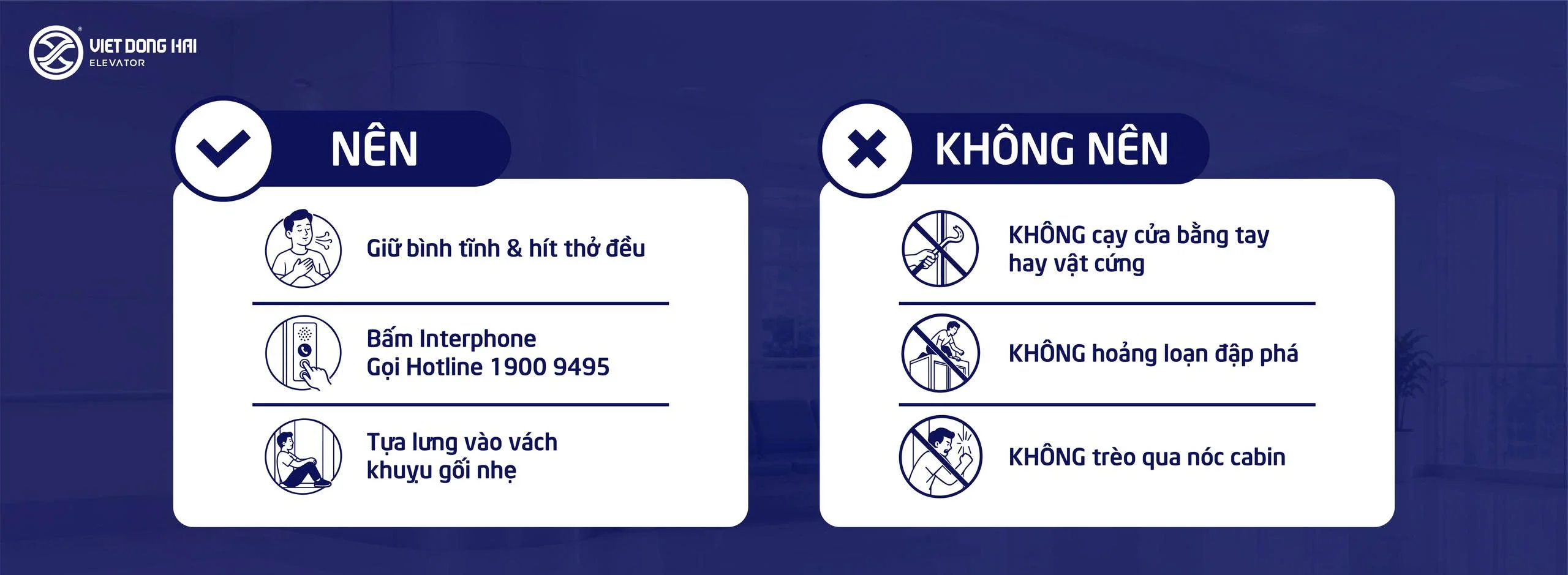 Hướng Dẫn Kỹ Năng Sinh Tồn Khi Gặp Sự Cố Trong Thang Máy
