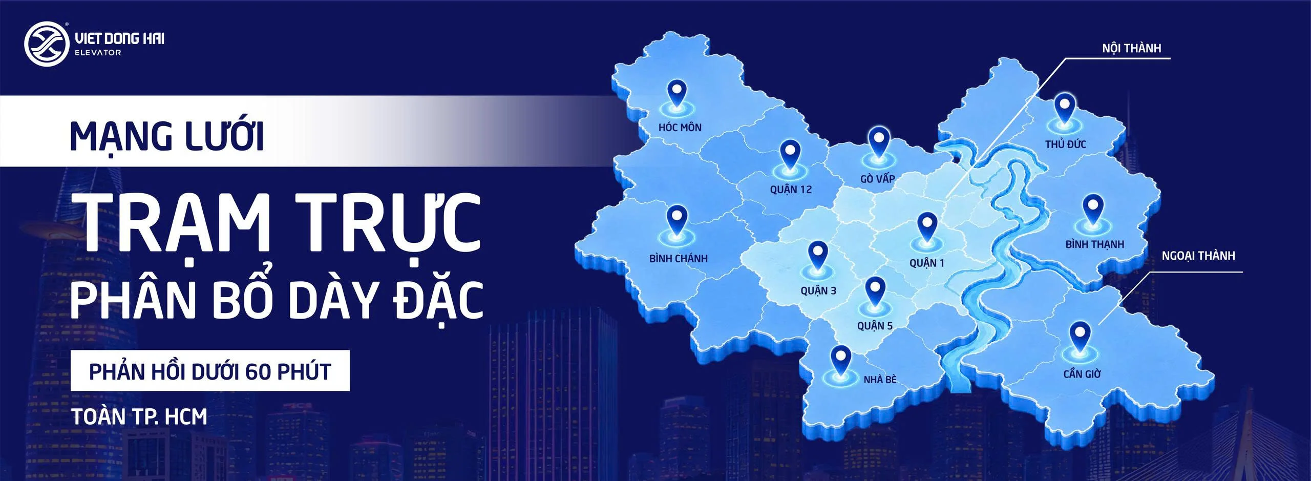 Khu Vực Phục Vụ Của Việt Đông Hải
