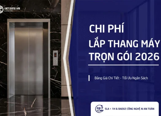 CHI PHÍ LẮP THANG MÁY TRỌN GÓI 2026