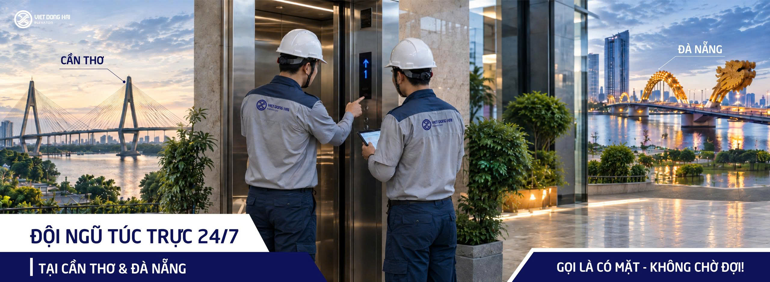 Đội ngũ túc trực 24/7 tại Cần Thơ và Đà Nẵng
