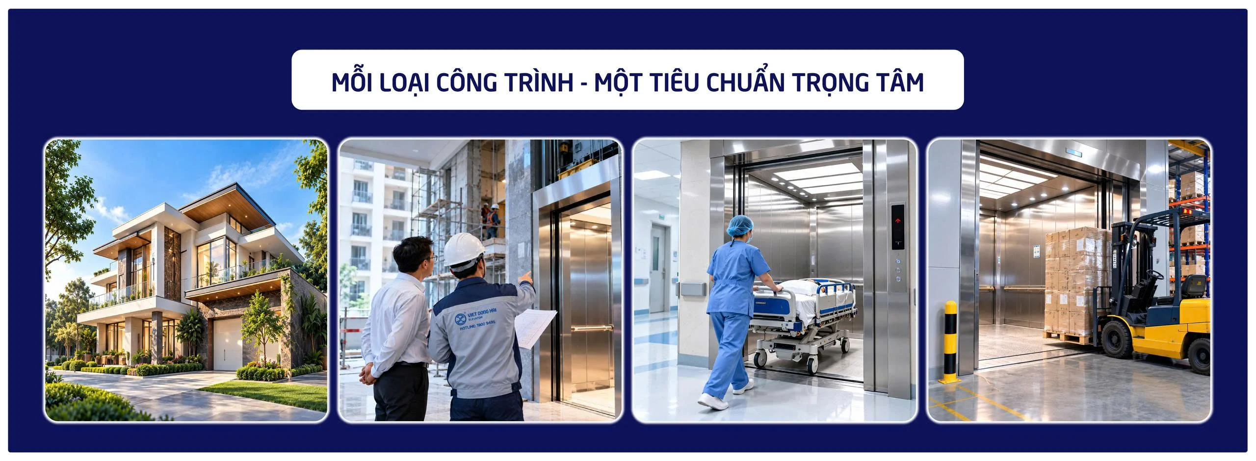 Mỗi Loại Công Trình - Một Tiêu Chuẩn Trọng Tâm