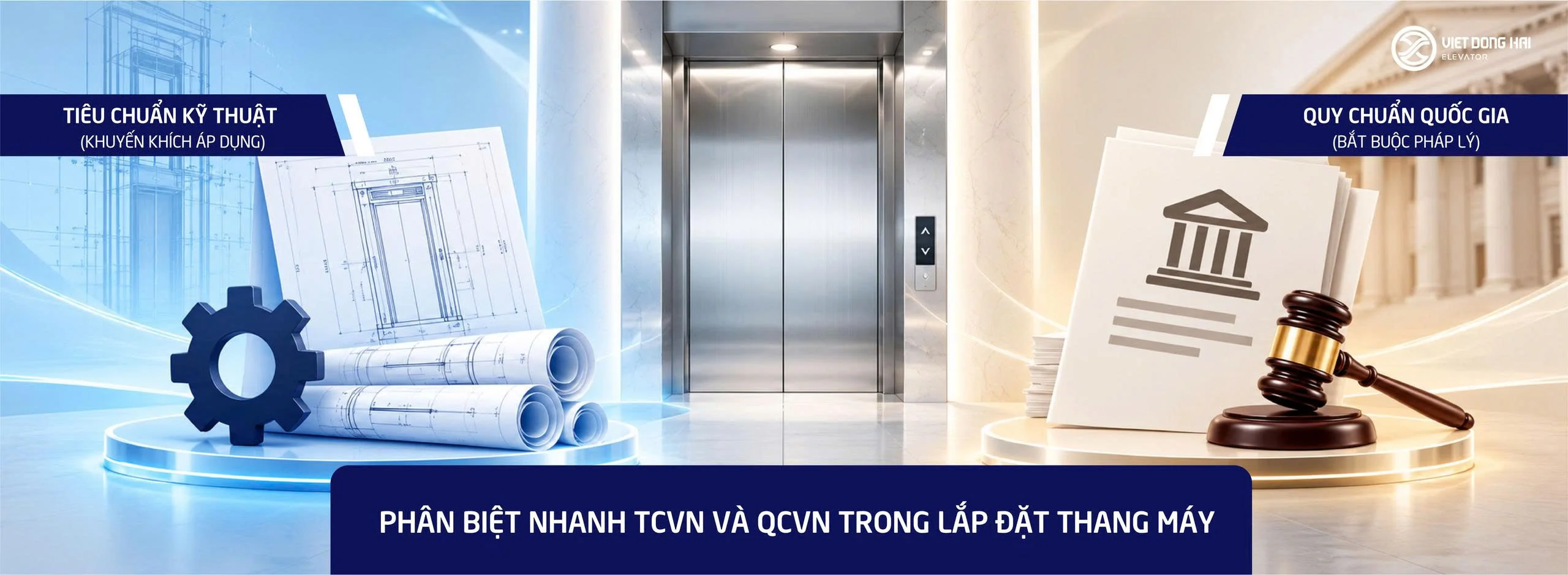 Phân Biệt Nhanh TCVN và QCVN Trong Lắp Đặt Thang Máy