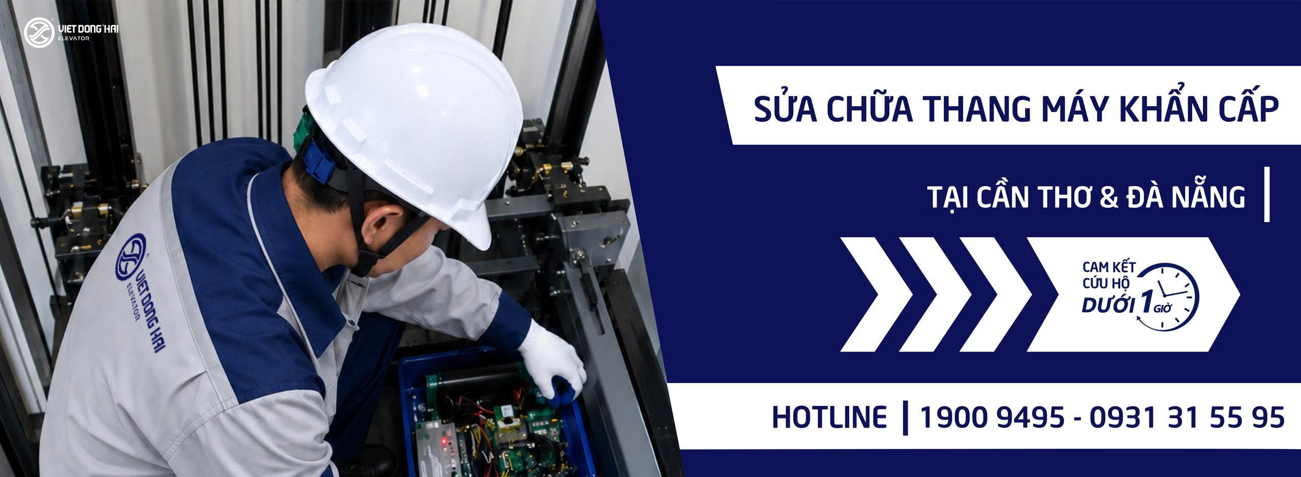 SỬA CHỮA THANG MÁY KHẨN CẤP TẠI CẦN THƠ & ĐÀ NẴNG