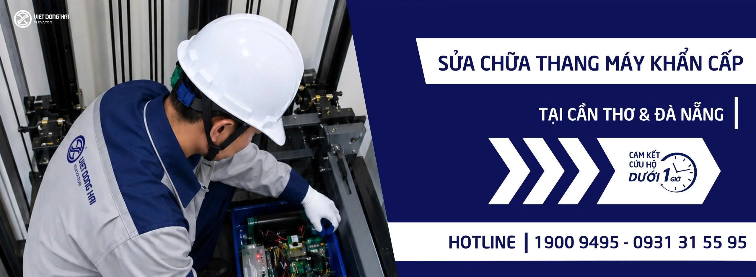 SỬA CHỮA THANG MÁY KHẨN CẤP TẠI CẦN THƠ & ĐÀ NẴNG