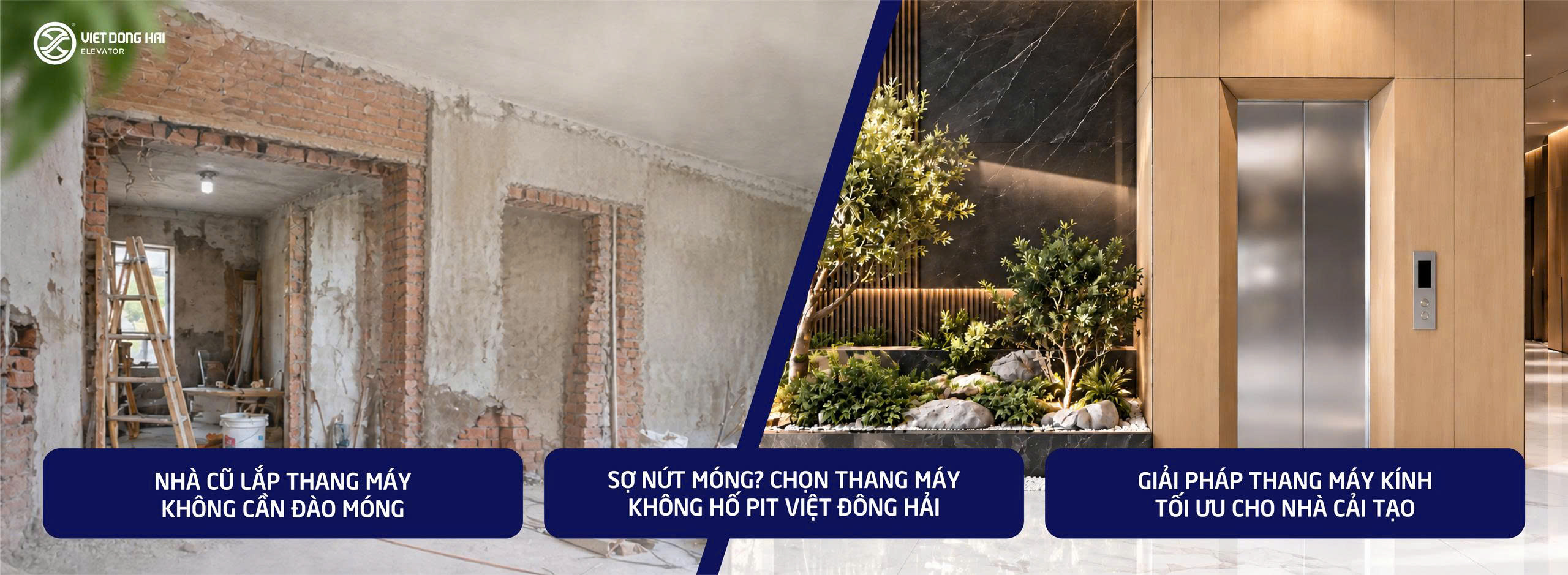 Thang Máy Không Hố Pit Cho Nhà Cải Tạo: Giải Pháp Tối Ưu Móng Hiện Hữu