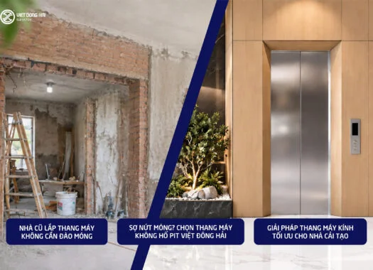 Thang Máy Không Hố Pit Cho Nhà Cải Tạo: Giải Pháp Tối Ưu Móng Hiện Hữu