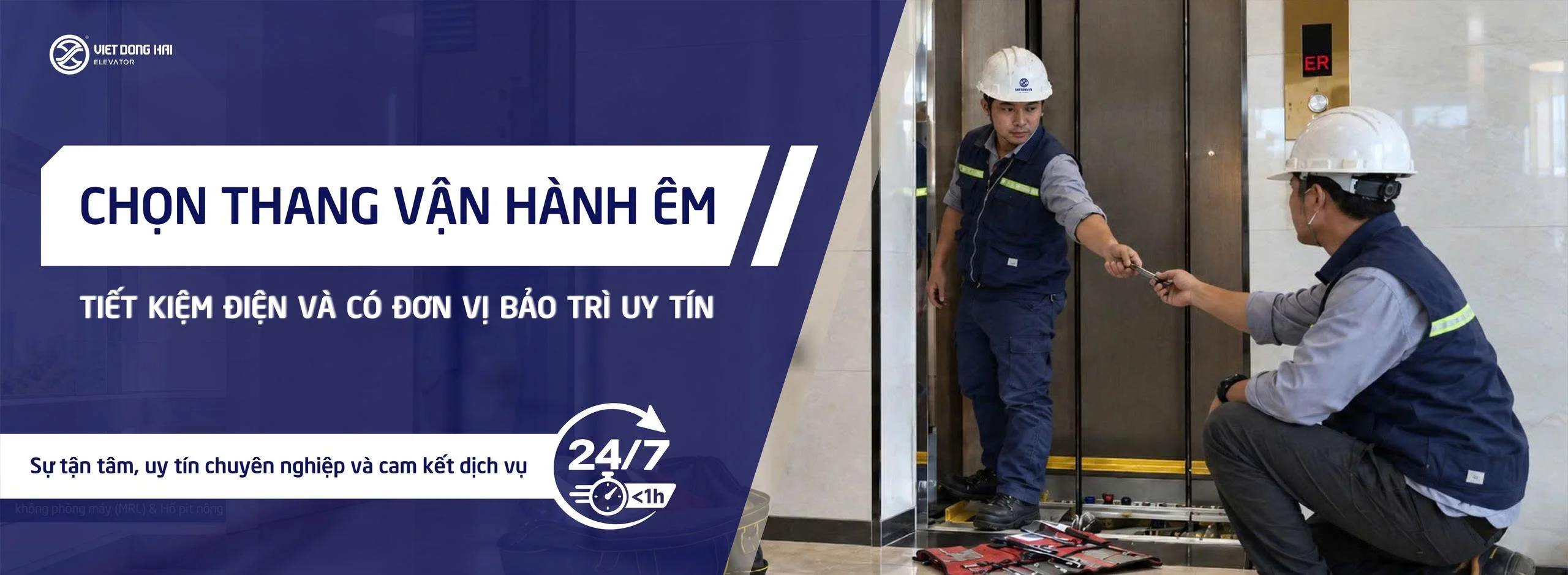 Chọn thang vận hành êm, tiết kiệm điện và có đơn vị bảo trì uy tín.