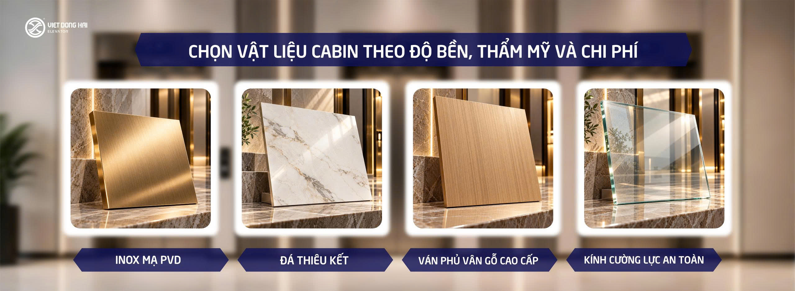 Chọn vật liệu cabin theo độ bền, thẩm mỹ và chi phí