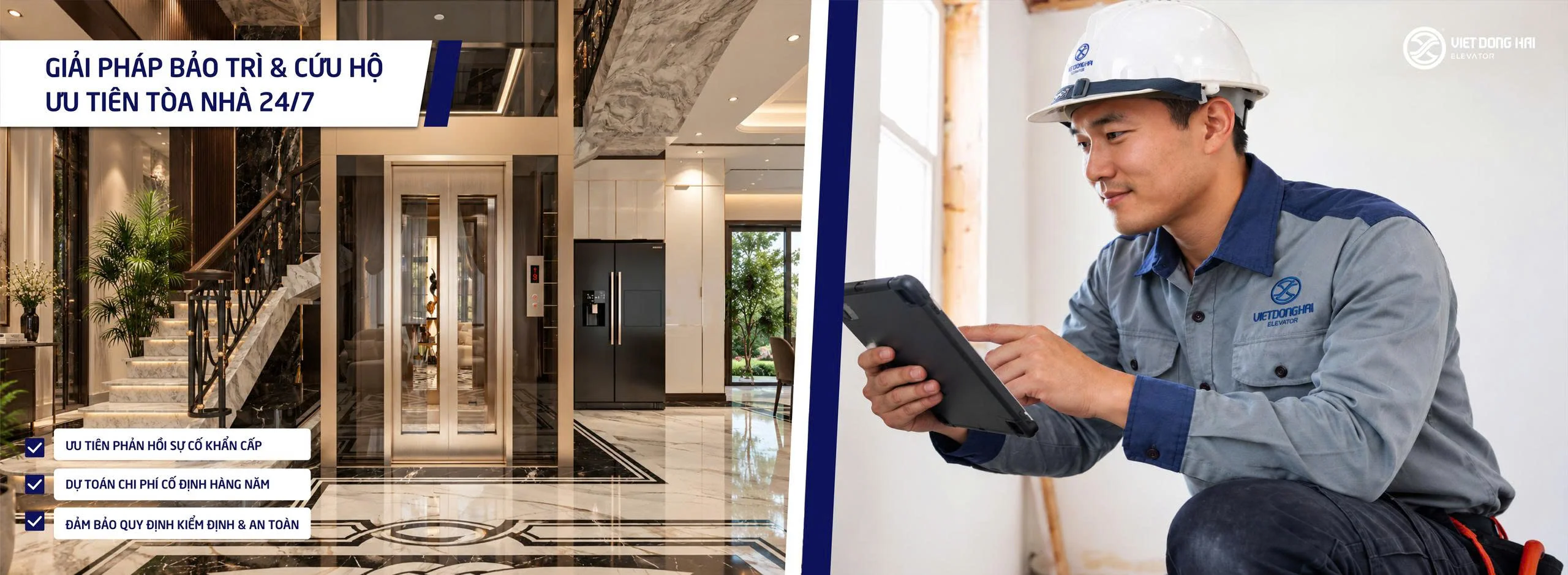 GIẢI PHÁP BẢO TRÌ VÀ CỨU HỘ ƯU TIÊN TÒA NHÀ 24H